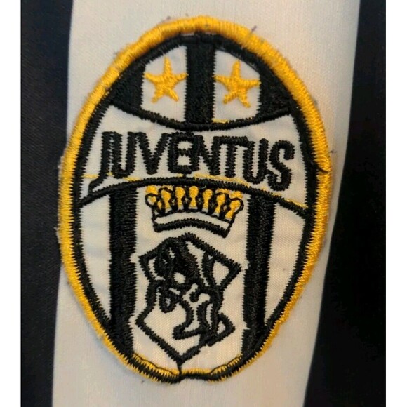 Vtg Juventus Football Soccer Trezeguet Jersey Sky Sport Futbol Italia FC Sz XL - Picture 6 of 11